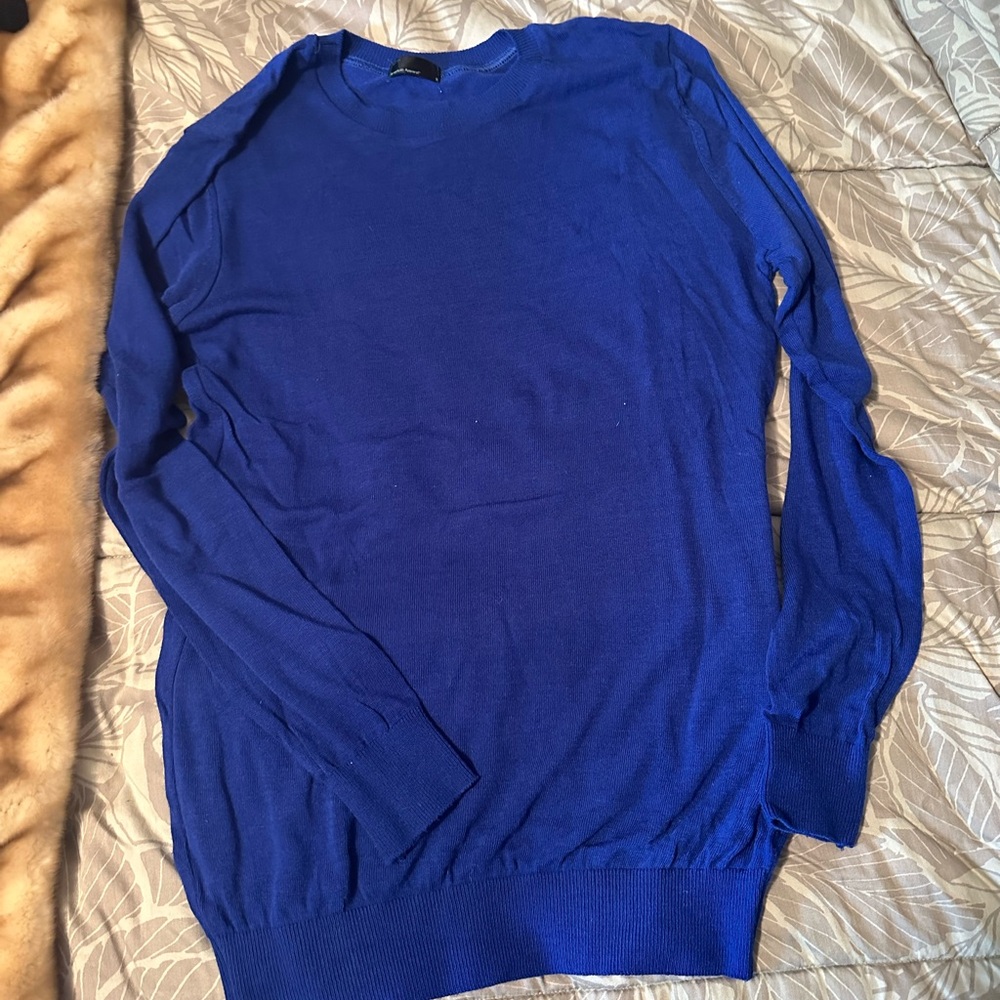 American apparel Lightweight Sweater in Royal blue